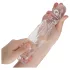 Addicted Toys - mânecă pentru penis cu inel pentru testicule - 22 cm (transparent)