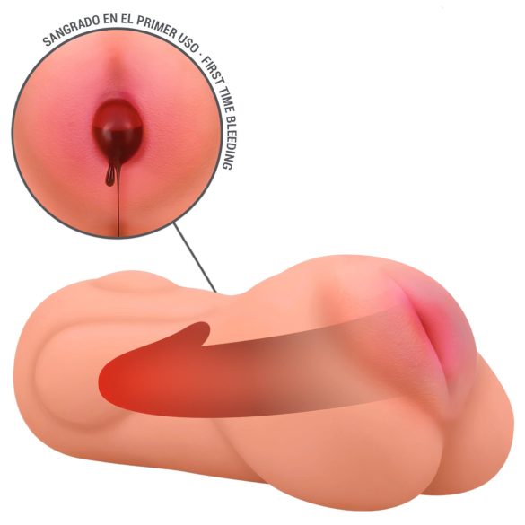 Intense First Time Sophie - masturbator vagin realist virgină - material natural