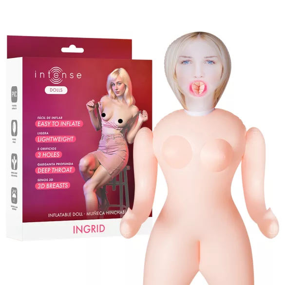 Intense Dolls Ingrid - păpușă gonflabilă erotică - latex