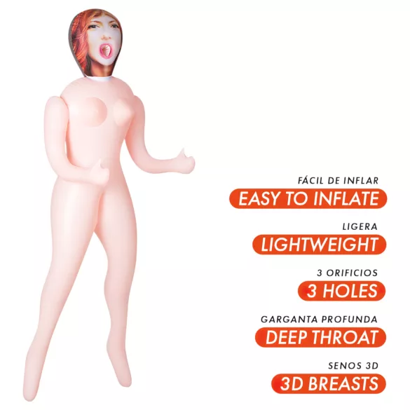Intense Dolls Scarlett - păpușă gonflabilă sex - silicon