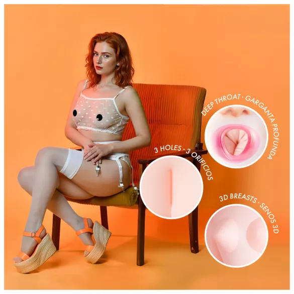 Intense Dolls Scarlett - păpușă gonflabilă sex - silicon