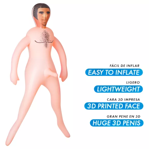 Intense Dolls Anthony - păpușă gonflabilă bărbat - material latex