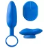 Platanomelón Mobi - set vibrator wireless cu acumulator - 2 piese - albastru