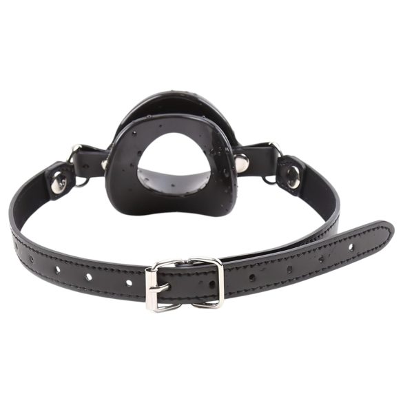 Latetobed - căluș cu formă de gură - silicon - negru