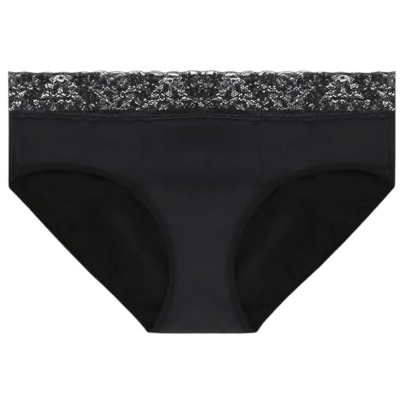 Adalet Natura Super - chiloți menstruali (negru) - M