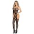 Adalet Lilly - set floral din plasă - (negru)