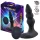 AfterDark - vibrator prostată - masaj stimulator - silicon negru