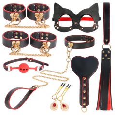 INTOYOU - set BDSM avansat - 8 piese - negru
