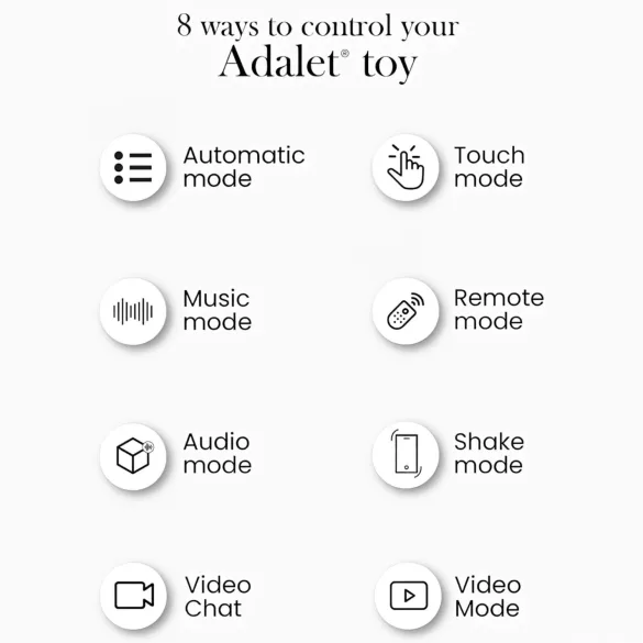 Adalet Gently - vibrator inteligent punct G și prostată - roz