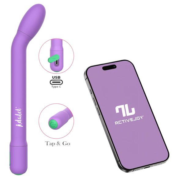 Adalet Gently - vibrator inteligent punct G și prostată - mov