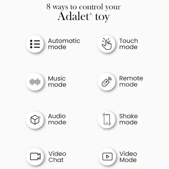 Adalet Gently - vibrator inteligent punct G și prostată - mov