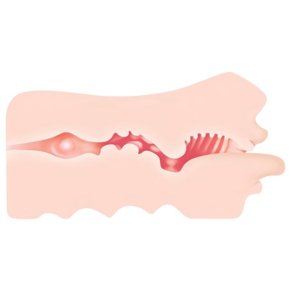 Zero Tolerance - gură artificială realistă - culoare naturală