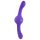 Evolved Our Gyro Vibe - vibrator dual reîncărcabil cu vibrații (mov)