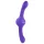 Evolved - vibrator dublu cu vibrații intense, reîncărcabil - mov