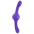 Evolved Our Gyro Vibe - vibrator dual reîncărcabil cu vibrații (mov)