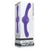 Evolved Our Gyro Vibe - vibrator dual reîncărcabil cu vibrații (mov)