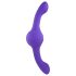 Evolved Our Gyro Vibe - vibrator dual reîncărcabil cu vibrații (mov)