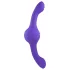 Evolved - vibrator dublu cu vibrații intense, reîncărcabil - mov