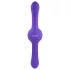 Evolved - vibrator dublu cu vibrații intense, reîncărcabil - mov