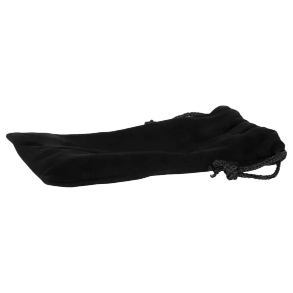 Evolved Black Gem - set dopuri anale metalice - piatră neagră - argintiu