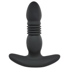 Playboy - vibrator anal reîncărcabil cu impulsuri (negru)