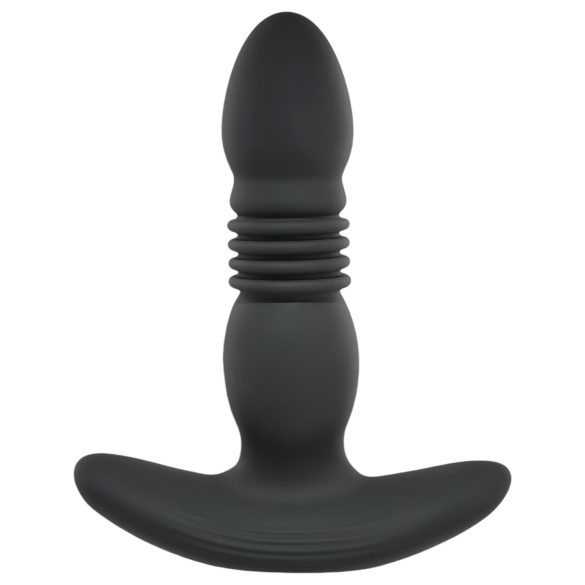 Playboy - vibrator anal reîncărcabil cu impulsuri (negru)