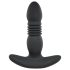 Playboy - vibrator anal reîncărcabil cu impulsuri (negru)