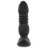 Playboy - vibrator anal reîncărcabil cu impulsuri (negru)