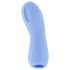 Evoluat - vibrator texturat pentru degete (albastru)