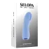 Evolved - vibrator deget texturat - albastru
