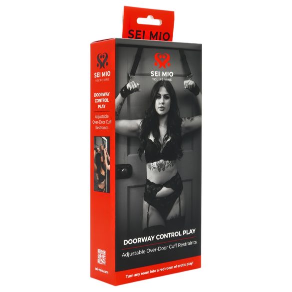 Sei Mio - set de legături pentru ușă - negru