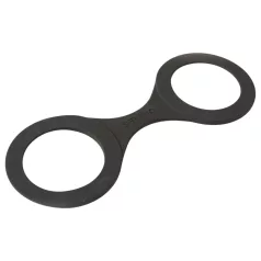 Sei Mio - cătușe siliconice - L - negru