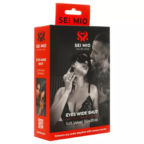 Sei Mio - mască pentru ochi - negru