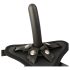 Sei Mio - dildo cu ham, reglabil, 12,5 cm (negru)