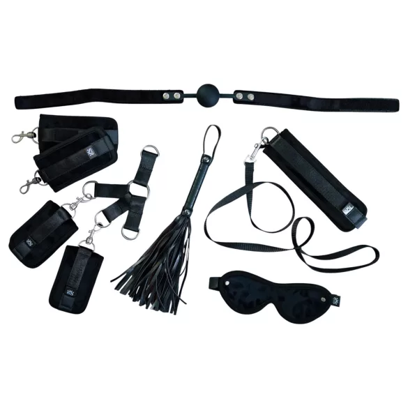 Sei Mio - set bondage 6 piese - negru