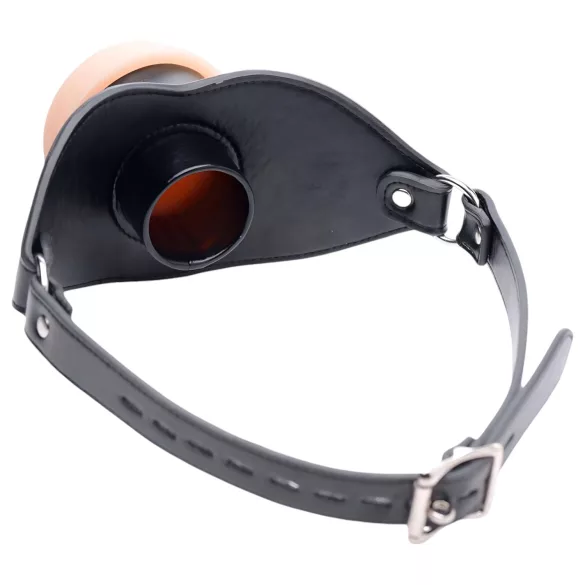 Master Series - mușcătură pentru gură cu vagin - silicon bej