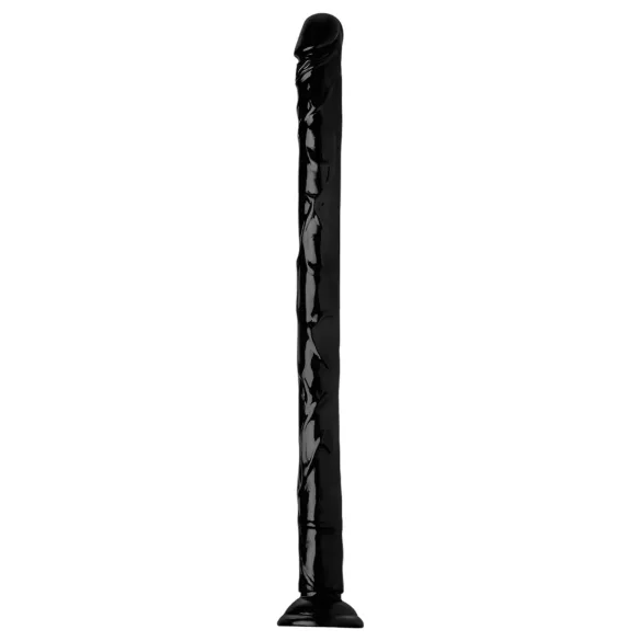 Hosed Anal Snake 19 - dildo anal cu ventuză - negru