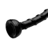 Hosed Swirl - Dildo anal subțire tip șarpe 18 cm - negru