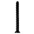 Șarpe Anal Spiral Tchick 18 - dildo anal (negru)