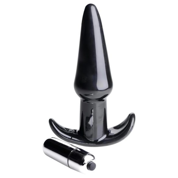 Frisky Smooth - vibrator anal - stimulare intensă - negru