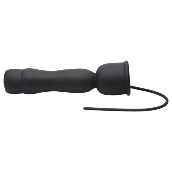 Trinity Vibes - Dilatator și Vibrator Cap Glans 2în1 (negru)