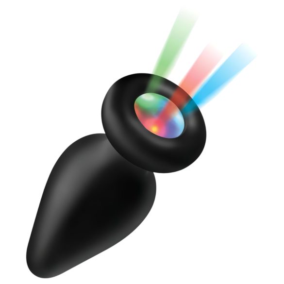 Booty Sparks - dop anal luminos - silicon negru