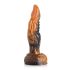 Creature Cocks Ravager - dildo din silicon texturat - 20cm (portocaliu)