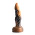 Creature Cocks Ravager - dildo din silicon texturat - 20cm (portocaliu)