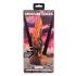 Creature Cocks Ravager - dildo din silicon texturat - 20cm (portocaliu)
