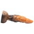 Creature Cocks Ravager - dildo texturat din silicon - 20 cm - portocaliu