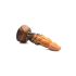 Creature Cocks Ravager - dildo din silicon texturat - 20cm (portocaliu)