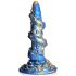 Creature Cocks Kraken - Tentacul Spiral - Dildo 21cm (auriu-albastru)