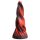 Creaturi Cocks Hell Kiss - dildo din silicon răsucit - 19cm (roșu)