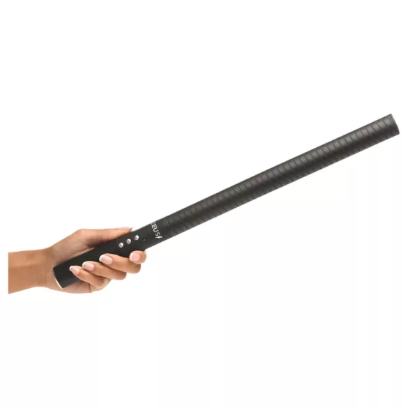 Zeus - vibrator electric cu acumulator - tijă electro black